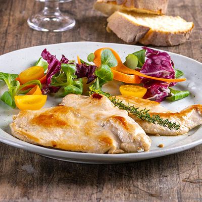 Carne al naturale - Fettine di Petto di Pollo