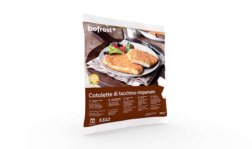 Carne Panata - COTOLETTE DI TACCHINO IMPANATE