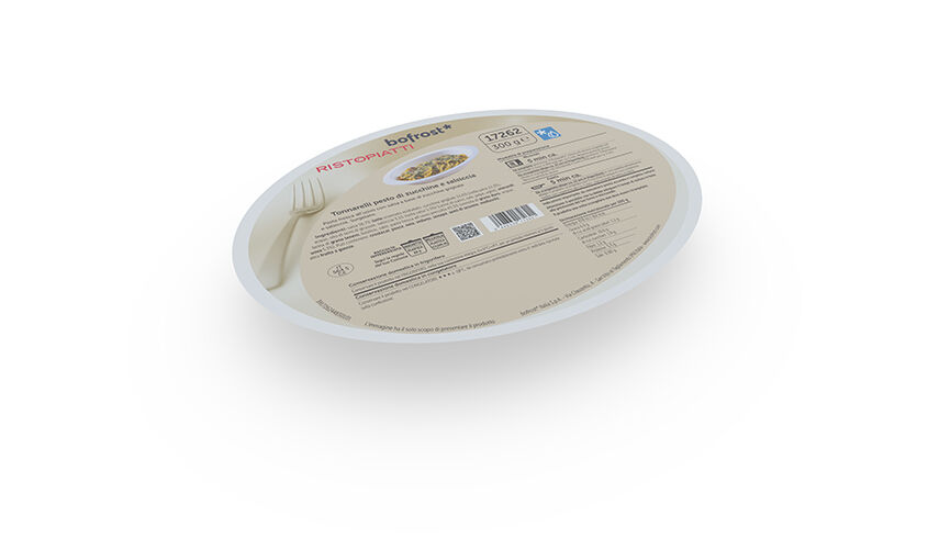 Ristopiatti: i primi piatti gourmet - "I Ristopiatti" Tonnarelli Pesto di Zucchine e Salsiccia