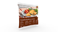 Carne Panata - COTOLETTE DI POLLO CON SPINACI