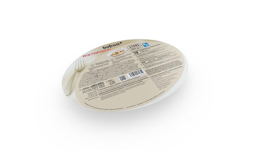 Ristopiatti: i primi piatti gourmet - "I Ristopiatti" Mezzelune con Salsa ai Formaggi e Spinaci