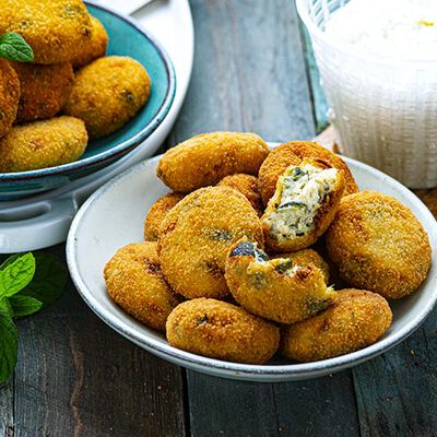 Stuzzichini per aperitivo e finger food - Bocconcini Ricotta e Zucchine