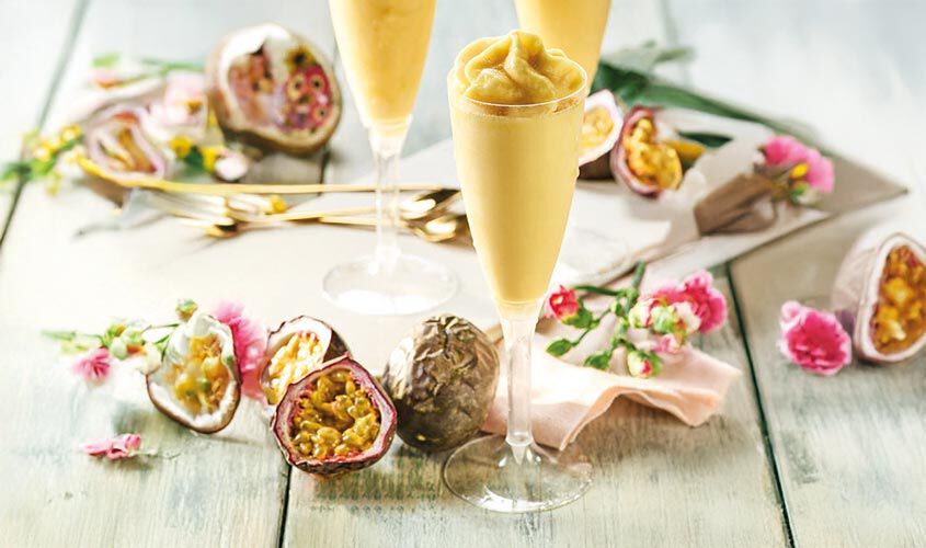 Dessert - Sorbetto al Frutto della Passione