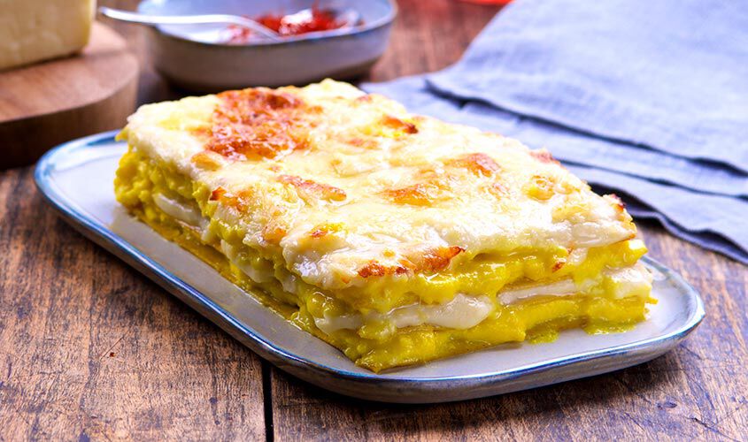 Primi piatti da forno - Lasagna al "Taleggio DOP" e Zafferano