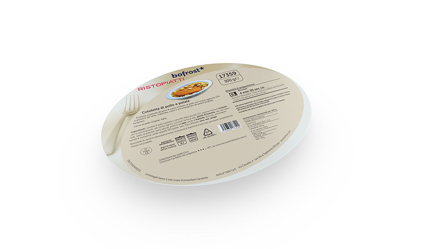 Piatti veloci pronti in un attimo - "I Ristopiatti" Cotoletta di Pollo e Patate