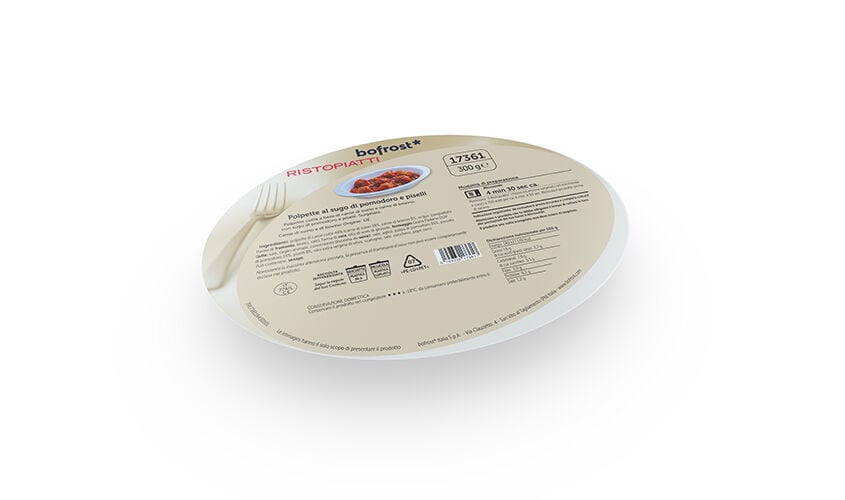 Piatti veloci pronti in un attimo - "I Ristopiatti" Polpette al Sugo di Pomodoro e Piselli