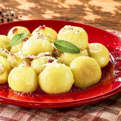 Gnocchi e paste ripiene - Gnocchi Ripieni Speck e Brie