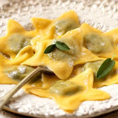 Gnocchi e paste ripiene - Ravioli Stella spinaci, ricotta, burro di montagna