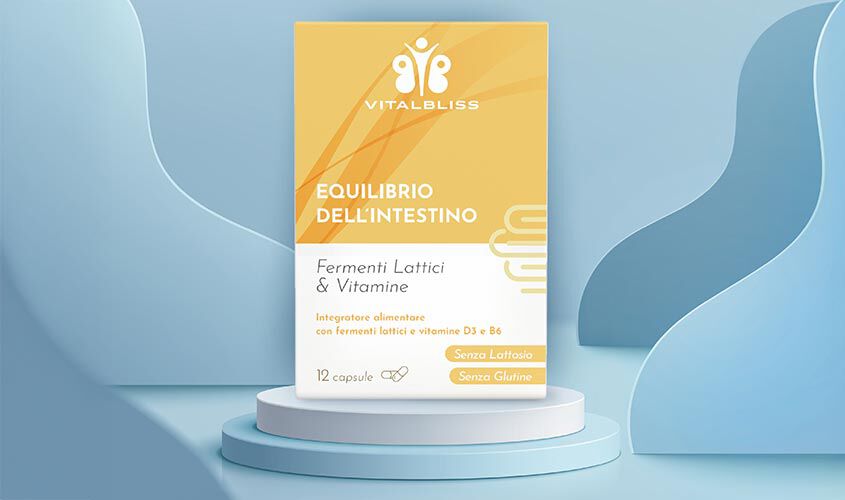 Equilibrio dell'intestino e Digestione - Fermenti Lattici & Vitamine