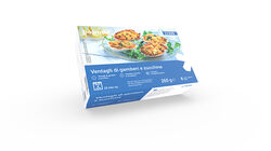 Specialit&agrave; di pesce - Sc. 50% Ventagli di Gamberi e Zucchine