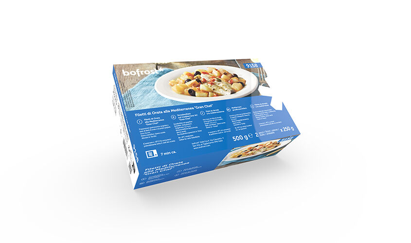 Specialità di pesce su prenotazione - Filetti di Orata alla Mediterranea 'Gran Chef'