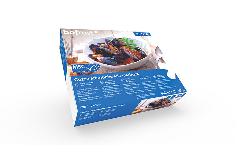 Specialità di pesce - Cozze atlantiche alla marinara