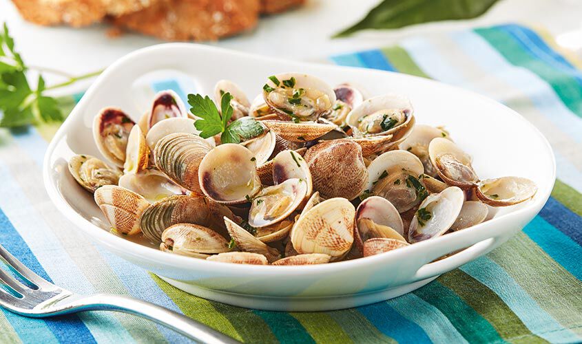 Specialit&agrave; di pesce - Vongole dell'Adriatico