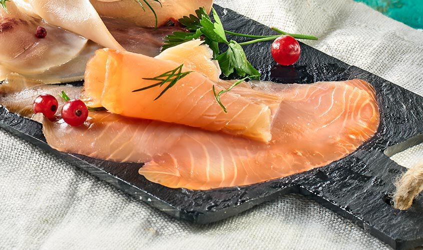 Pesce - Carpaccio di Salmone Norvegese al Naturale