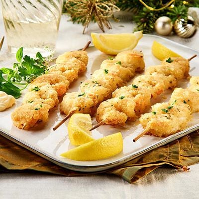 Specialit&agrave; di pesce - Spiedini di Gambero Argentino