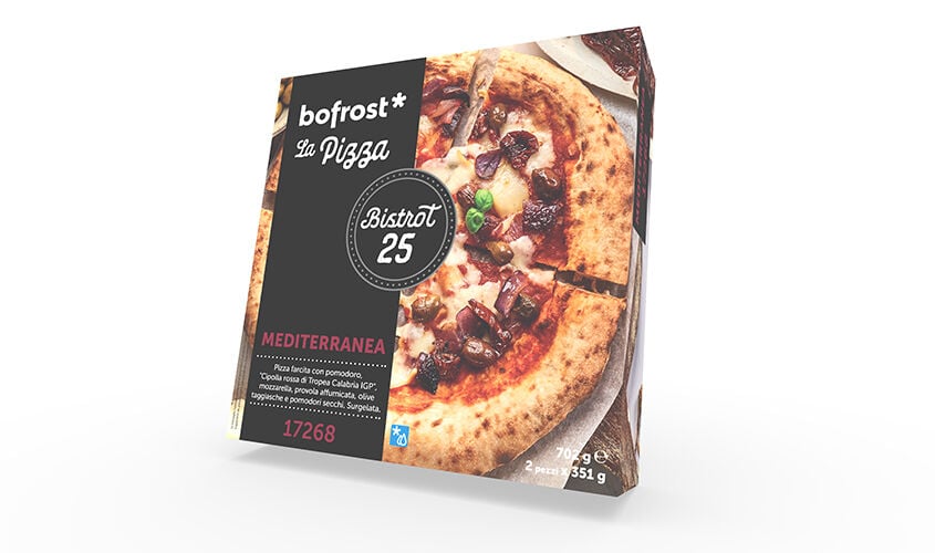 Pizze - Pizza "Bistrot 25" Mediterranea