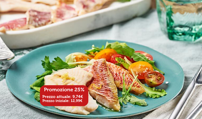 Offerte - Sc. 25% Filetti di Triglia e Cernia