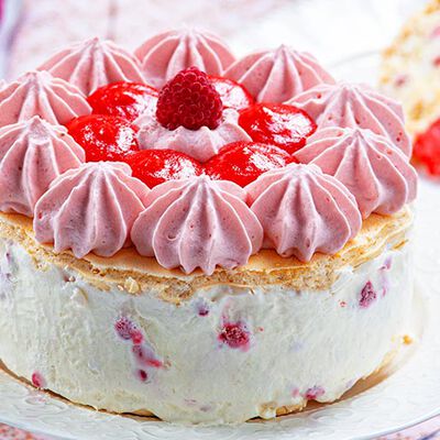 Torte e Dessert - Meringata al Lampone