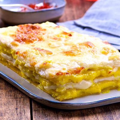 Primi piatti da forno - LASAGNA AL 'Taleggio dop ' e zafferano