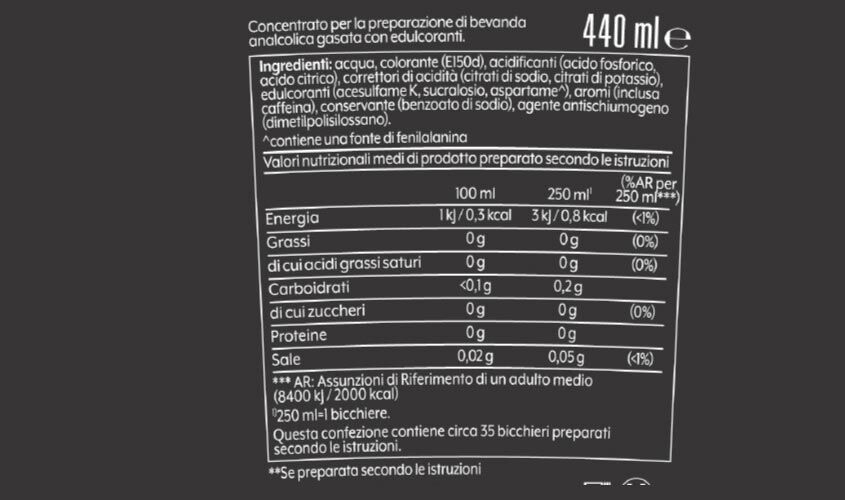 Concentrati - Pepsi Max senza zuccheri - Sodastream