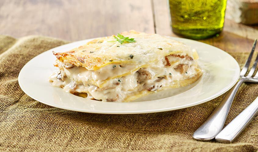 Lasagna ai funghi