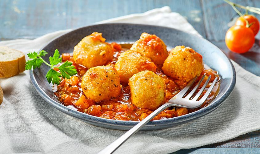 Polpette di Baccalà alla Marinara