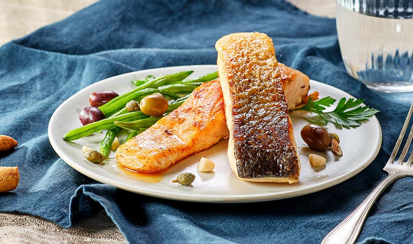 Filetti di Salmone con pelle