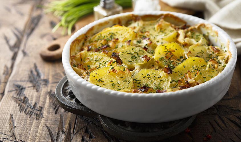 Teglia di Patate, Cozze e Riso Bofrost