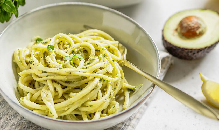 Spaghetti con crema di Avocado Bofrost