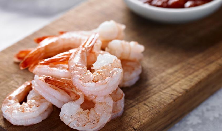 Coppette di Melone con Scampi Bofrost