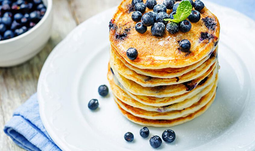 Pancakes con Salsa ai Mirtilli Bofrost