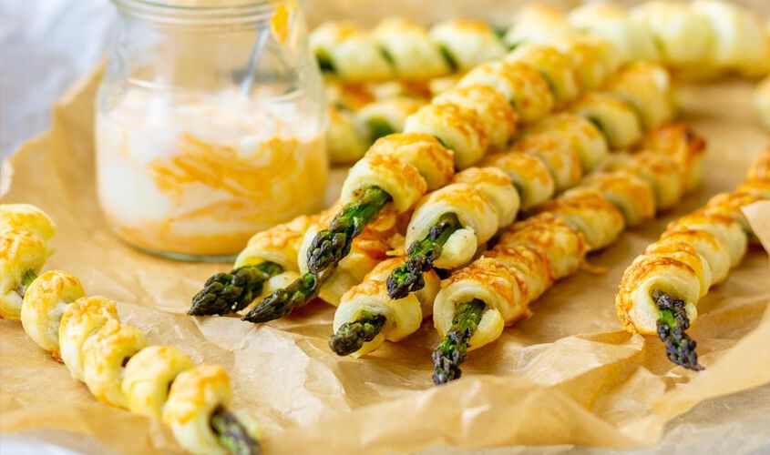 Asparagi in Sfoglia e Speck Bofrost