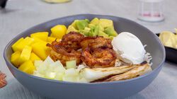 Pokè con gamberoni, avocado, mango e maionese al wasabi Bofrost youtube