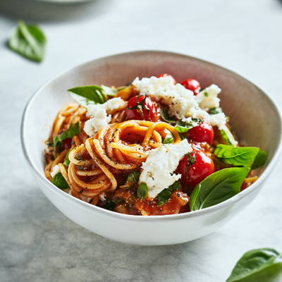 Spaghetti al Pomodoro con Mozzarella   Bofrost
