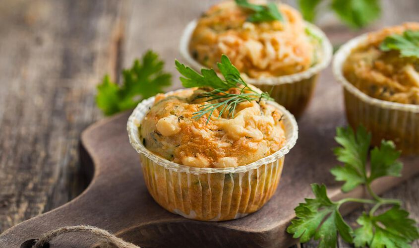 Muffin alle Fave e Pecorino Bofrost