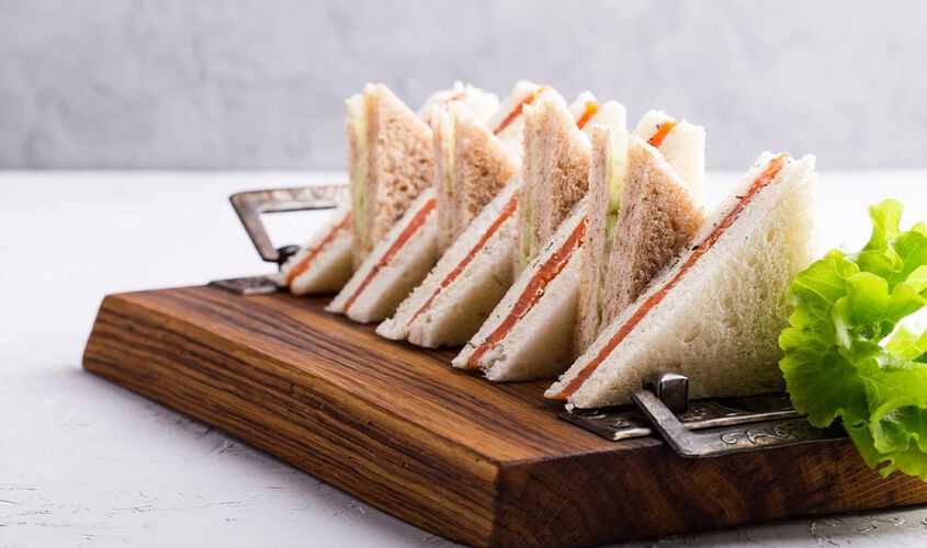 Sandwich con Pomodoro e Salmone Bofrost
