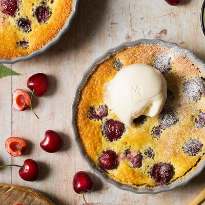 Clafoutis di ciliegie con gelato alla vaniglia - Maggio 2023 Bofrost