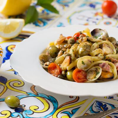 Scialatielli con olive e capperi Bofrost