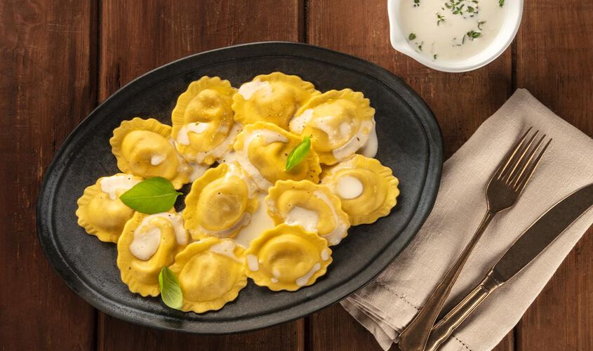 Ravioli di zucca ai formaggi Bofrost