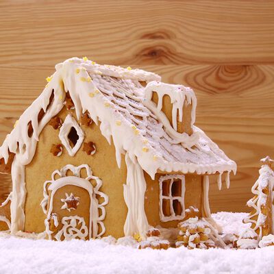 Casetta di Natale di Pasta Frolla Bofrost