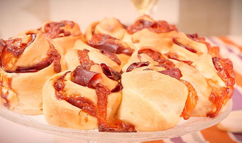 Roselline farcite e grissini Bofrost