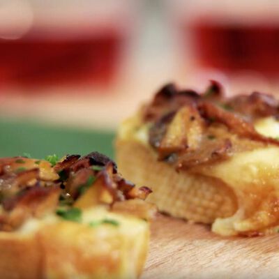 Crostini con Funghi Porcini Bofrost