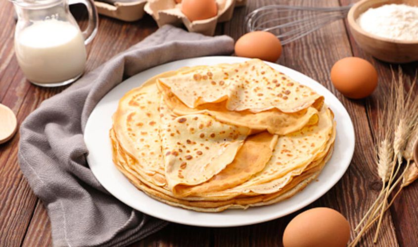 Crespelle, Carciofi e Gamberoni Bofrost