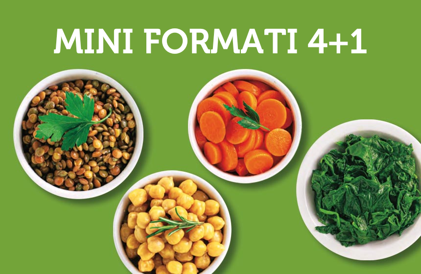 Promozione mini formati verdure